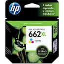 Cartucho De Tinta Hp  N  662xl Tricolor - Cz106ab