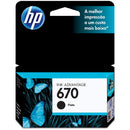 Cartucho De Tinta Hp 670 Preto - Cz113ab