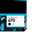 Cartucho De Tinta Hp 670 Preto - Cz113ab