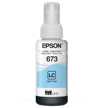 Refil P/tanque De Tinta Ciano Claro T673520-al Epson - T673520-al