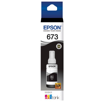 Refil P/tanque De Tinta Preto T673120-al Epson - T673120-al