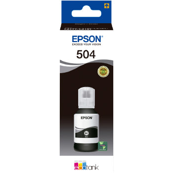 Refil Tanque Tinta Epson T504 Preto L4150/60/6171 - T504120-al