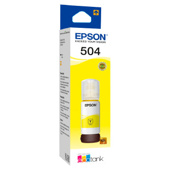 Refil Tanque Tinta Epson T504 Amarelo L4150/60/617 - T504420-al