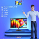Monitor Lg Led 23,8p 24mk430h Ips Hdmi Full Hd - 24mk430-b.awz