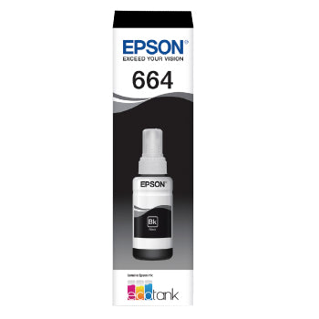 Refil P/tanque De Tinta Preto T664120-al Epson - T664120-al