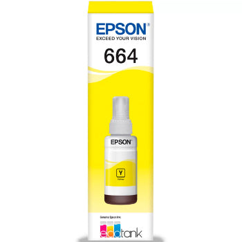 Refil P/tanque De Tinta Amarelo T664420-al Epson  - T664420-al