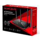 Roteador Mercusys Ac12g Ac1200 Gigabit 3xlan 1xwan 4xantenas - Ac12g