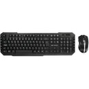 Kit Teclado E Mouse C3tech  K-w40b Wireless - K-w40bk