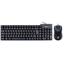 Kit Teclado Mouse Dynamic Abnt2 1000dpi 1.8m Preto - 35555