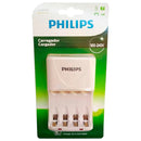 Carregador Philips P/pilha Aa E Aaa Usb - Scb3400nb/59