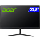 Monitor Acer Gamer 23.8p Rg241y Fhd 165hz Vga Hdmi - Rg241y