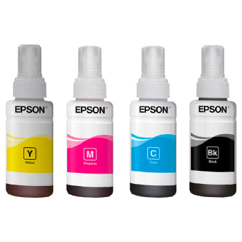 Kit Refil Epson T664 Preto/ciano/margenta/amarelo - T664520-4p