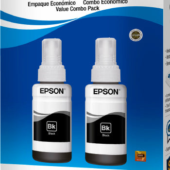 Kit Refil Epson T664 2xpreto - T664120-2p