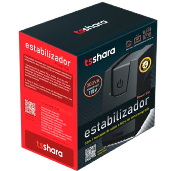 Estabilizador Ts Shara Powerest 300va Mono 115v - 9100