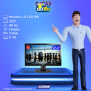 Monitor Lg 21.5p Ips Hdmi Fullhd C/ Ajust Alt/incl - 22bn550y.-b.awzm