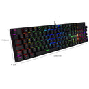 Teclado Gamer Viper Pro Semi Mecanico Rgb Naja - 408