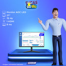 Monitor Aoc Led 27p 27b1hm 75hz Fullhd Hdmi Vga - 27b1hm