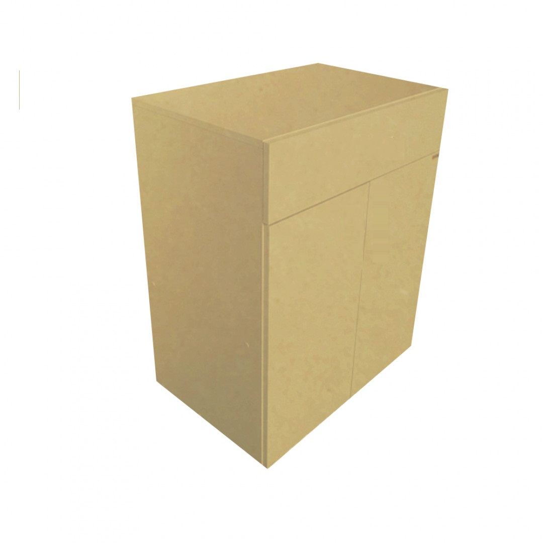 Balcão Multiuso Natural Em Mdf