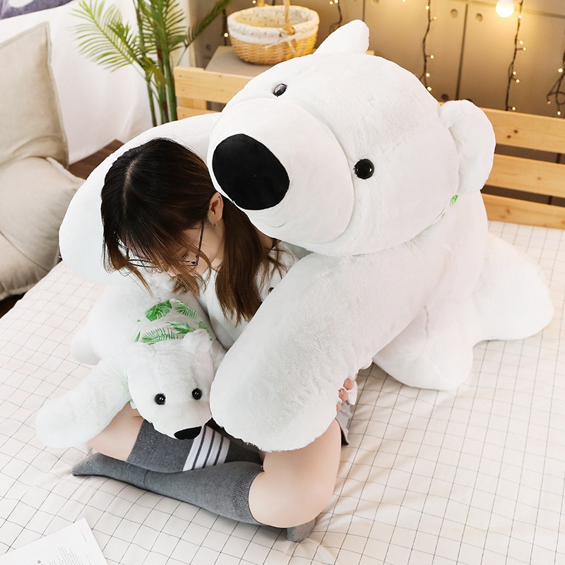 Urso Polar de pelúcia gigante