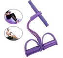 Corda Tubo Pedal Elástico Puxar Fitness Sit-up Musculação