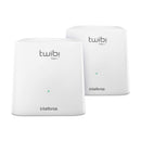 Conjunto Roteador Mesh Twibi Giga+ Ac1200 Dual Band Pack C/2 4750079