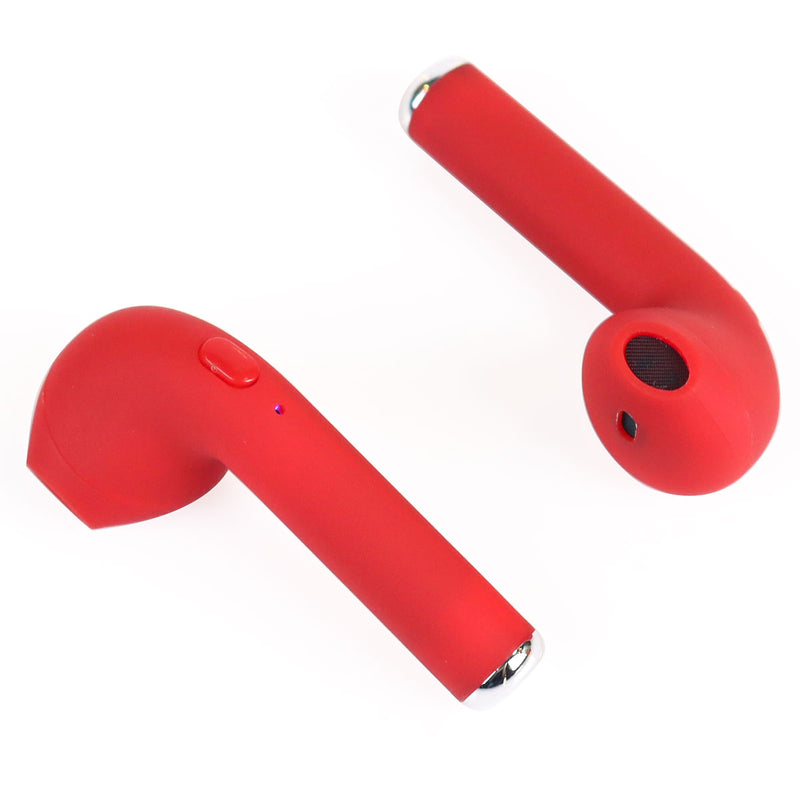 Fone De Ouvido Bluetooth Easy W1+ Tws True Wireless - Vermelho