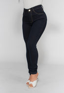 Calça Skinny 1003 Azul Escuro Bella Canvas