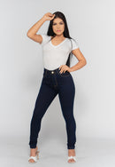 Calça Skinny 1003 Azul Escuro Bella Canvas