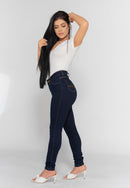 Calça Skinny 1003 Azul Escuro Bella Canvas
