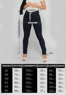 Calça Skinny 1003 Azul Escuro Bella Canvas