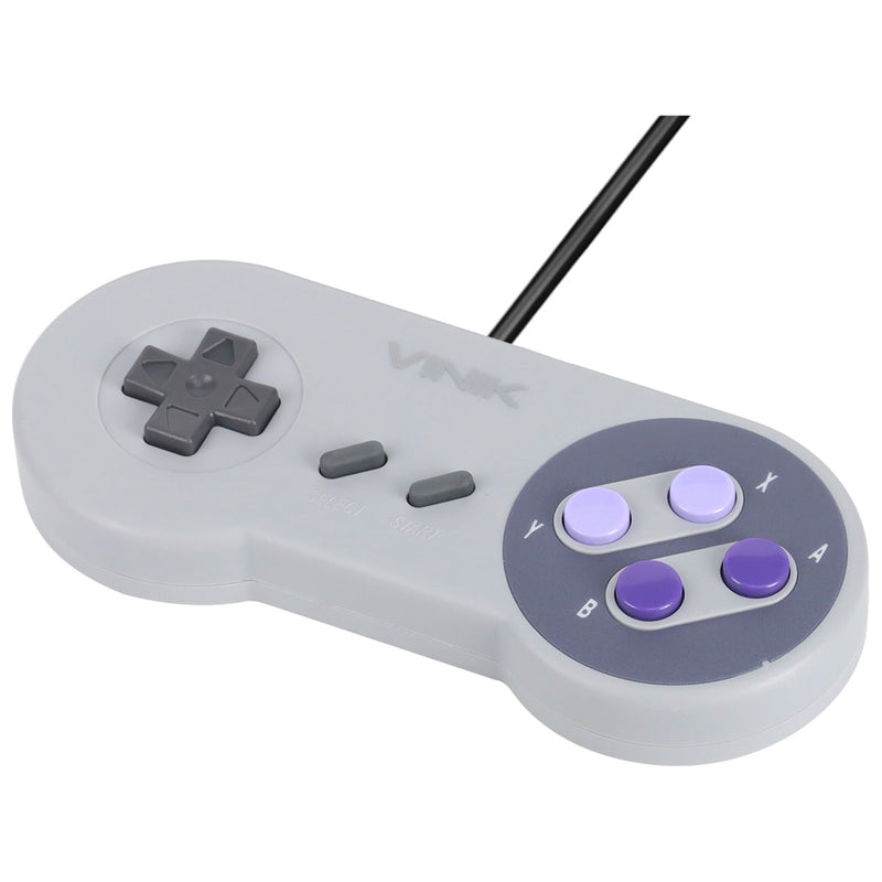 CONTROLE PARA PC COM FIO USB MODELO SNES