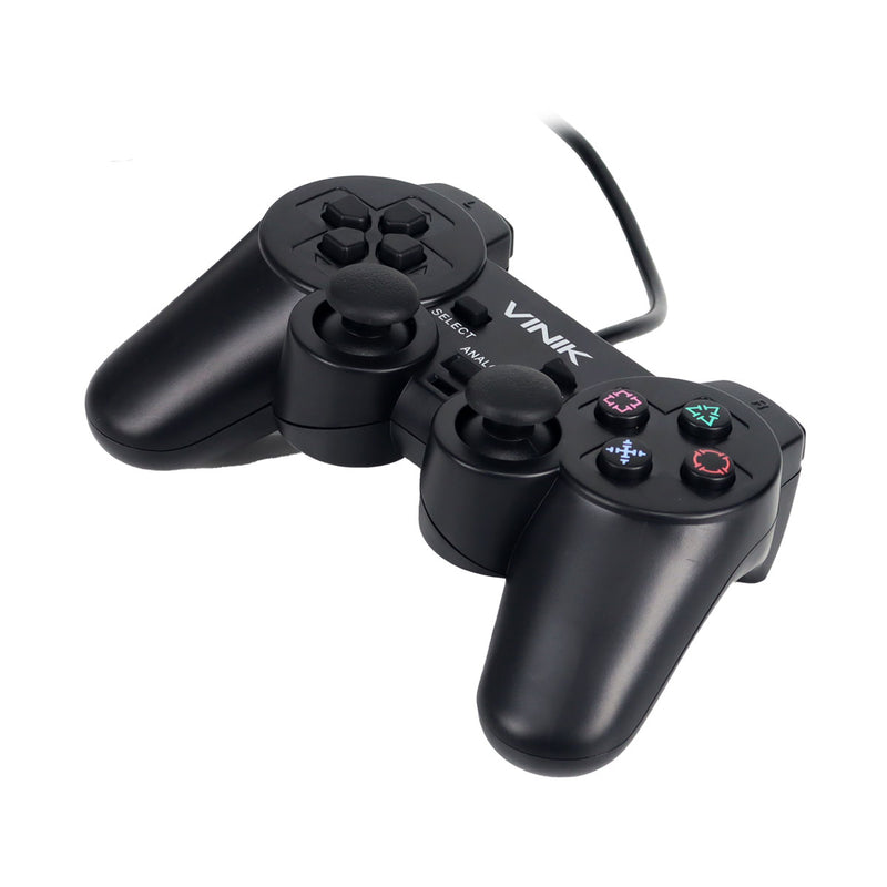 CONTROLE PARA PC COM FIO USB MODELO PLAY 2 PRETO