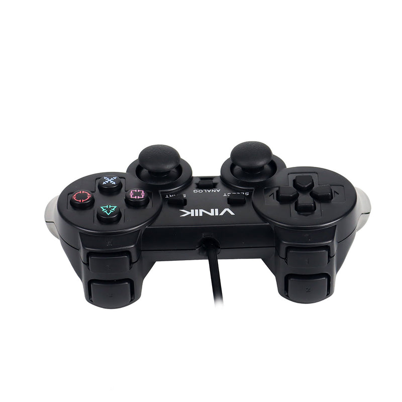 CONTROLE PARA PC COM FIO USB MODELO PLAY 2 PRETO