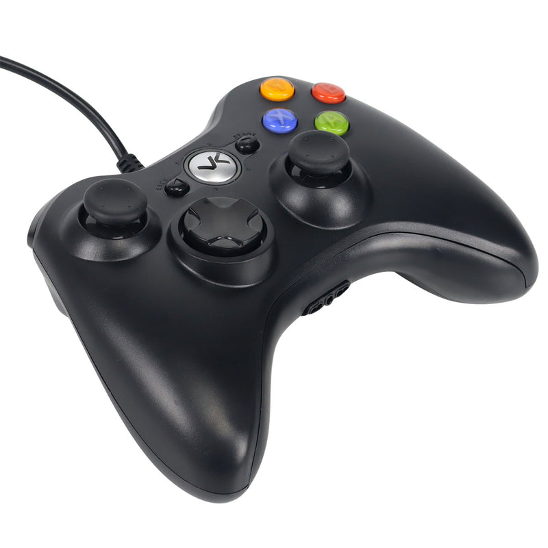 CONTROLE PARA XBOX 360 E PC COM FIO USB MODELO X360