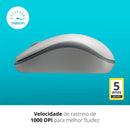 Mouse Sem Fio 1000dpi Ra008 Branco