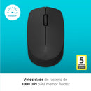 Mouse Sem Fio 1300dpi Bluetooth Ra009 Preto