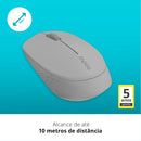 Mouse Sem Fio 1300dpi Bluetooth Ra010 Cinza