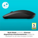 Mouse Sem Fio 1300dpi Bluetooth Ra011 Preto