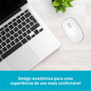 Mouse Sem Fio 1300dpi Bluetooth Ra012 Branco