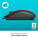 Mouse Com Fio N200 1600dpi Ra016 Preto