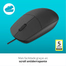 Mouse Com Fio 1600dpi Ra017 Preto