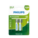 Pilha Recarregável Aa 2500mah Blister Com 2 Unidades R6b2rtu25/59