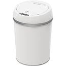 Lixeira Automática Com Sensor De Aproximação E Touch Smart Branca 9 Litros Ei079