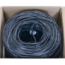 CABO 4 PARES TRANÇADOS  P/ ALARME 24AWG 300M PRETO