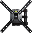 SUPORTE PARA TV LCD DE 10" A 55" SBRP140 PRETO - ARTICULADO, 4 MOVIMENTOS - INCLINAÇÃO DE ATÉ 15°