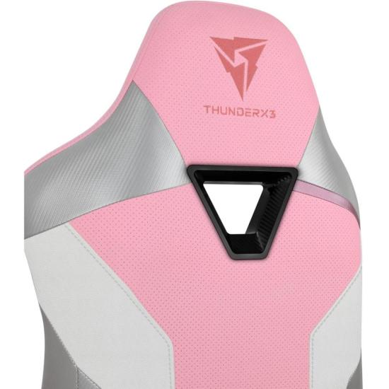 Cadeira Gamer ThunderX3 TC3 Sakura White Rosa