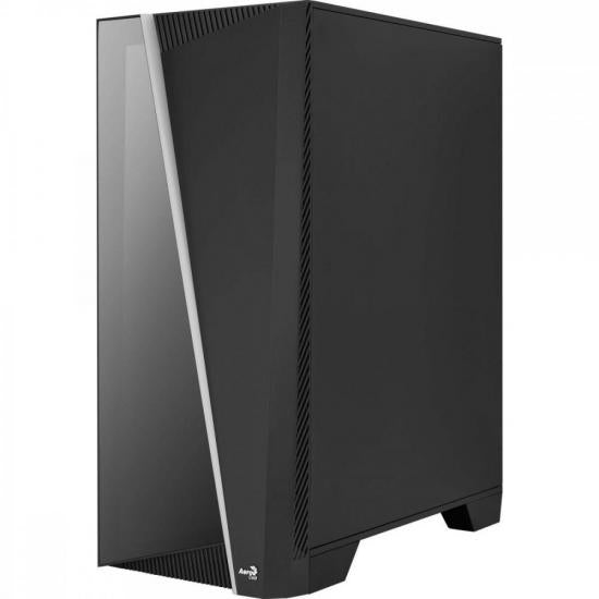 Gabinete Gamer Mid Tower MIRAGE V1 RGB Preto AEROCOOL