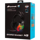 Headset Gamer Fortrek H3 P2 + USB RGB Cinza