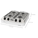 Fogao 4b Esmaltec Laguna Mesa Inox - 0104001456