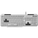 Teclado Gamer Multimidia Slim Branco Tc267